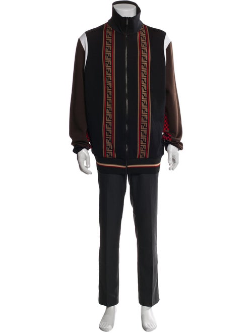 Fendi Zucca FF Logo Printed Parka