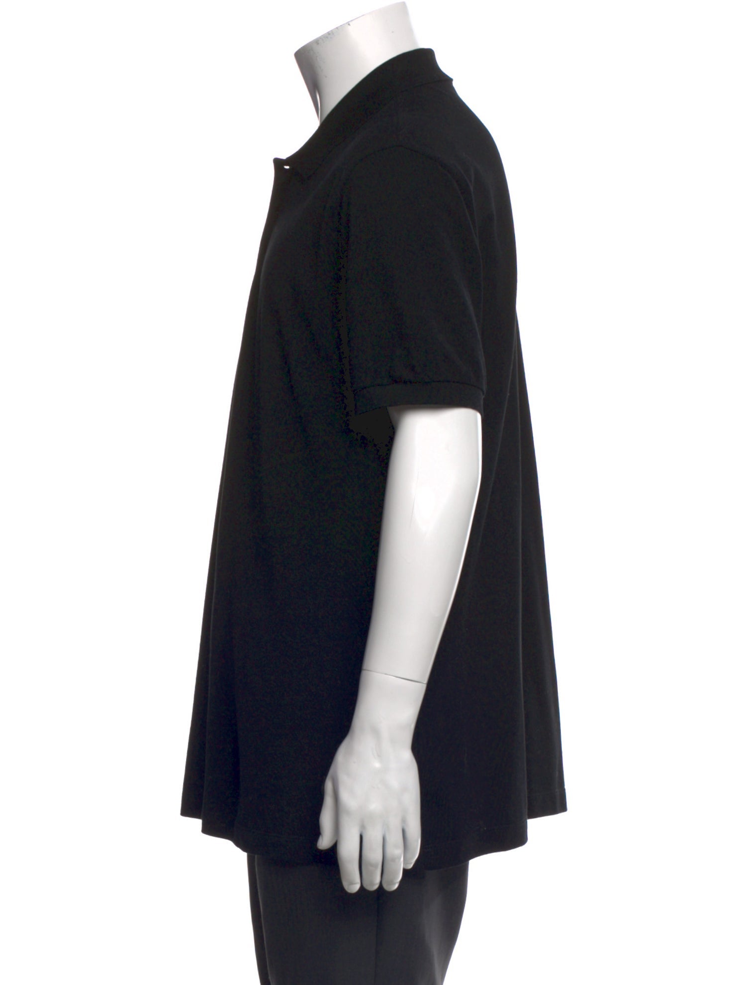 Fendi Zucca FF Logo Collar Polo Shirt