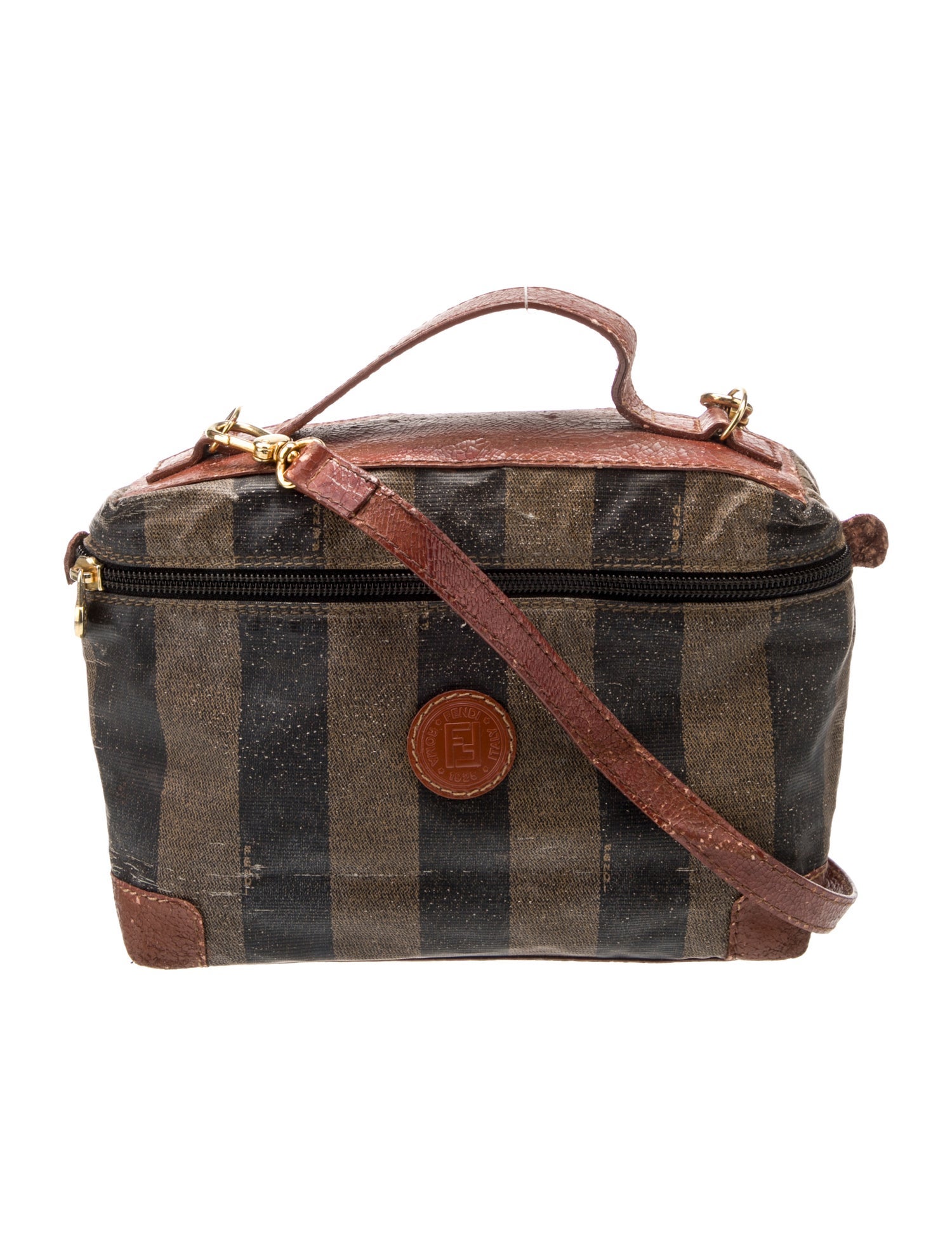 Fendi Leather Messenger Bag