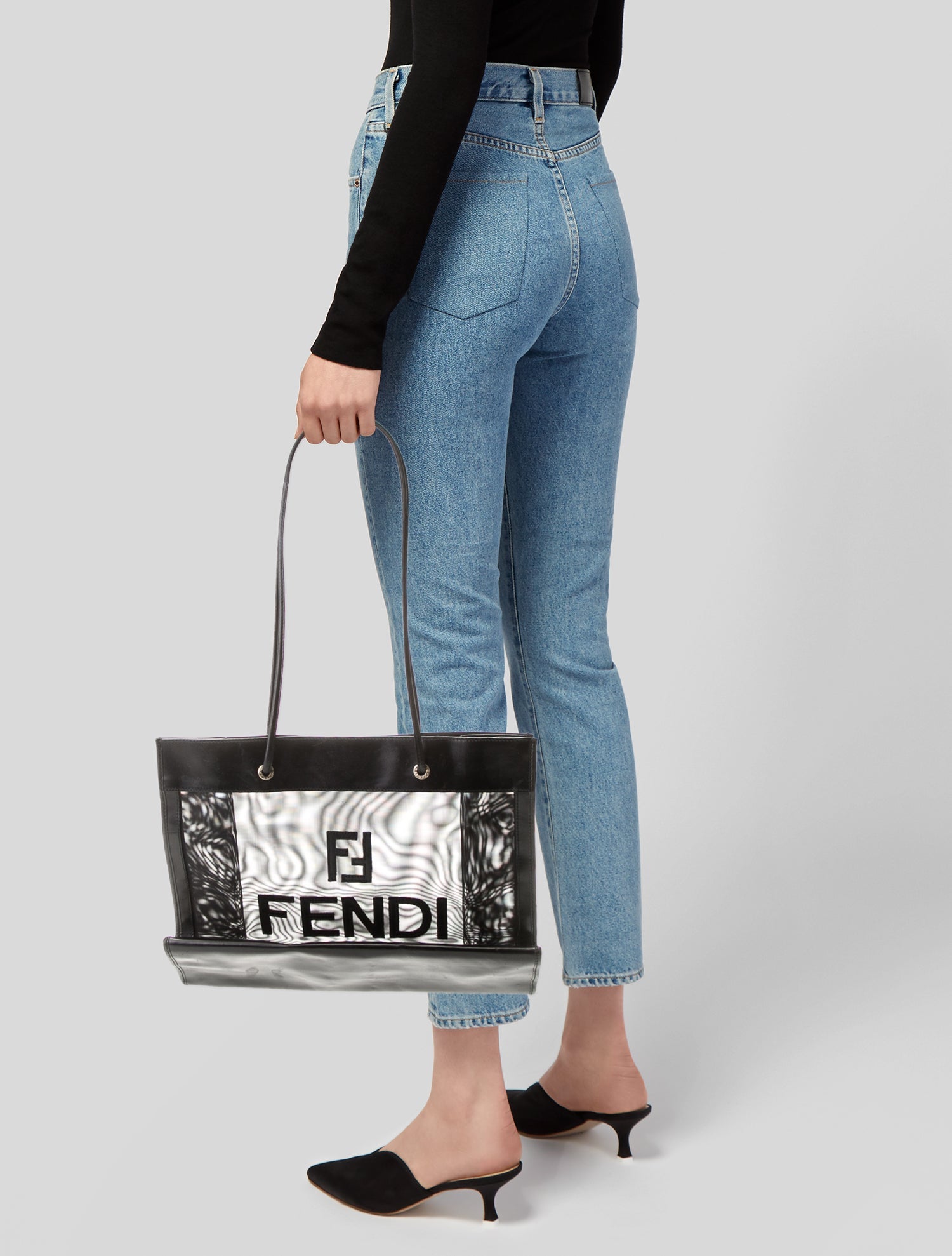 Fendi Zucca FF Tote Vintage