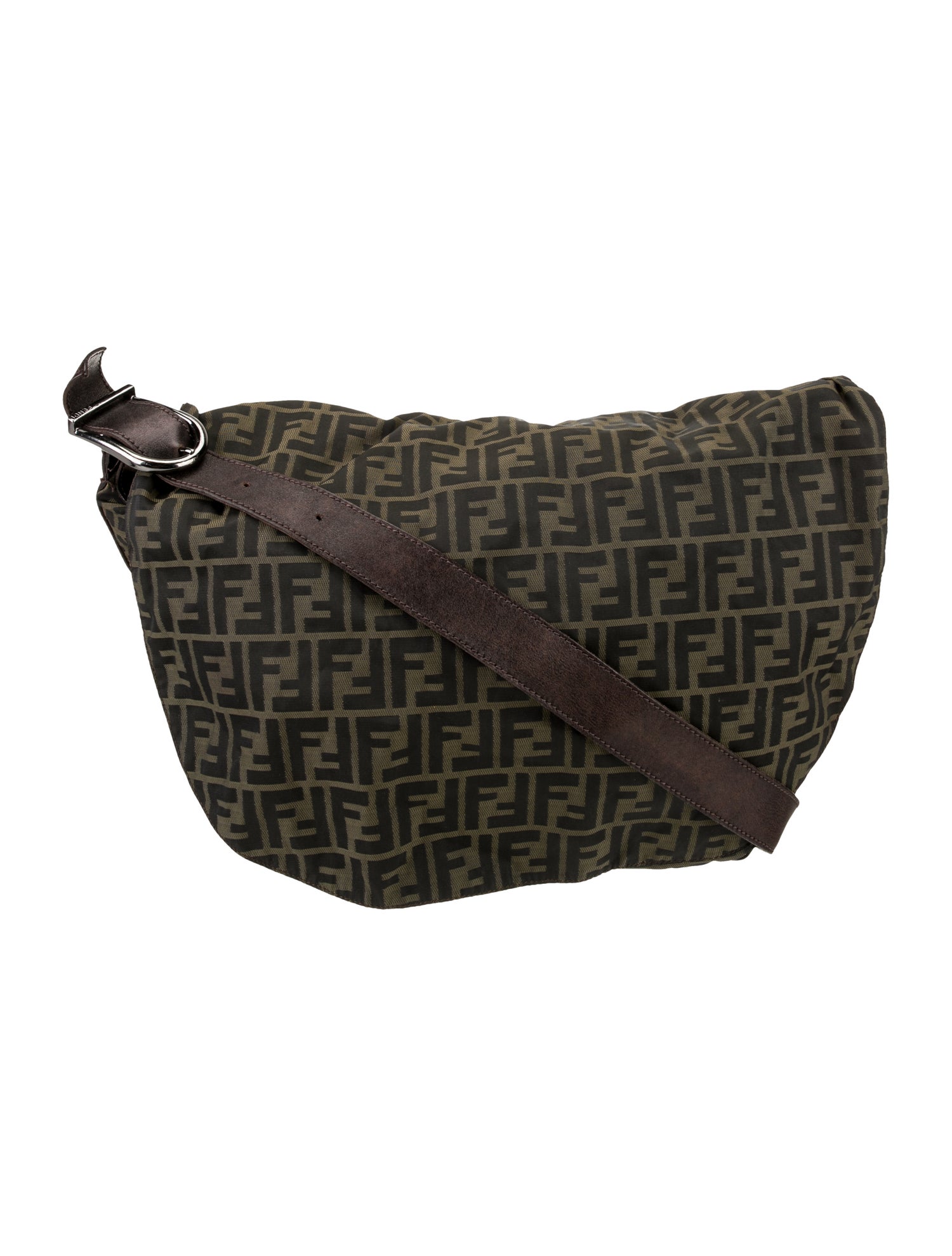 Fendi Canvas Messenger Bag Vintage