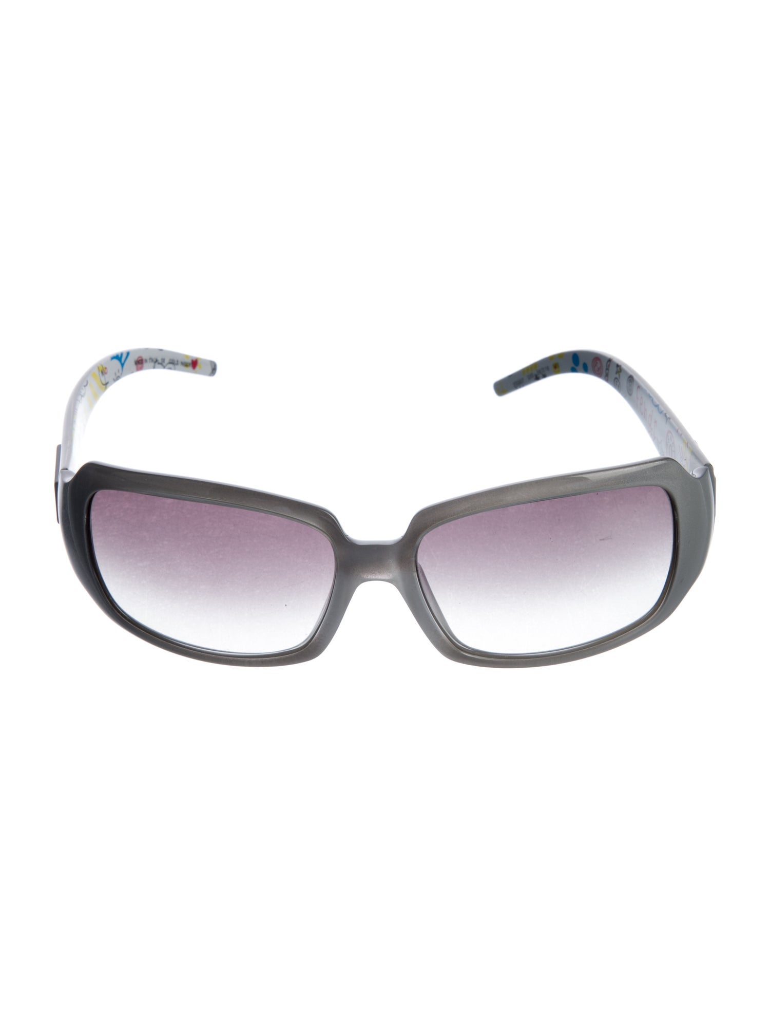 Fendi Zucca FF Logo Oversize Sunglasses