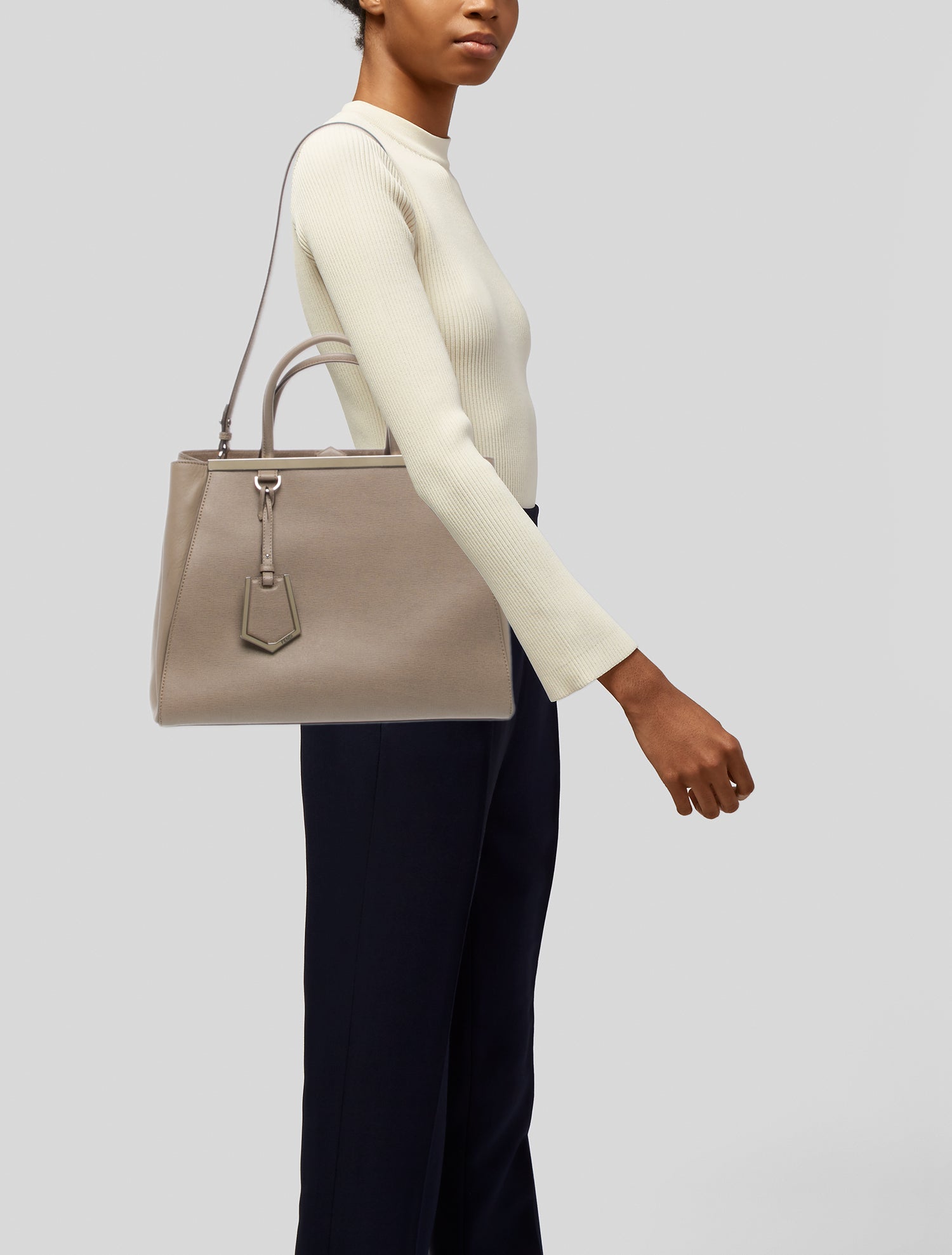 Fendi Leather 2Jours Medium