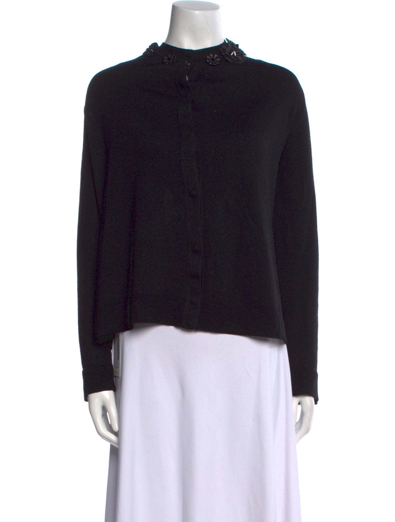 Fendi Wool Mock Neck Sweater