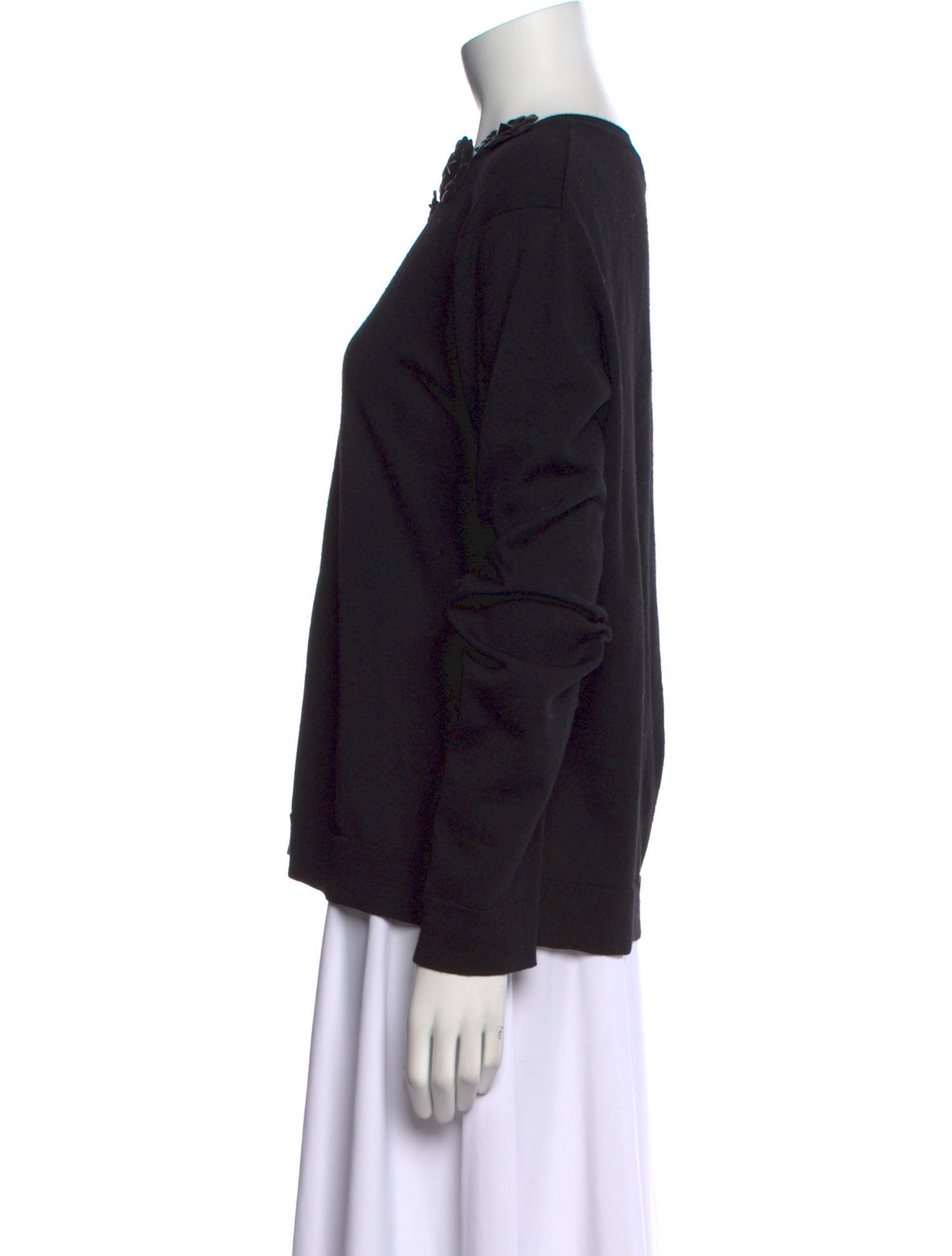 Fendi Wool Mock Neck Sweater