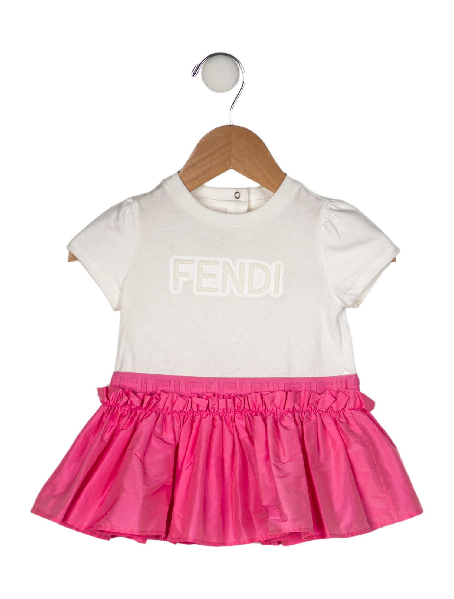 Fendi Fendi Infant Girl's Short Sleeve Dress