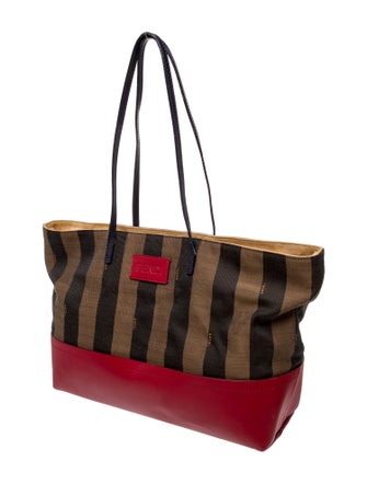 Fendi Pequin Roll Tote Medium