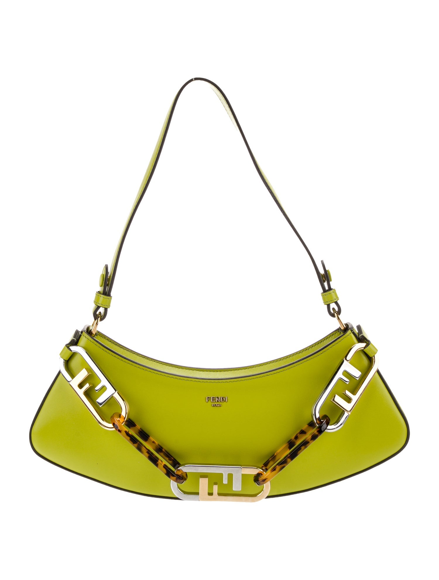 Fendi Leather O’Lock Swing 2022