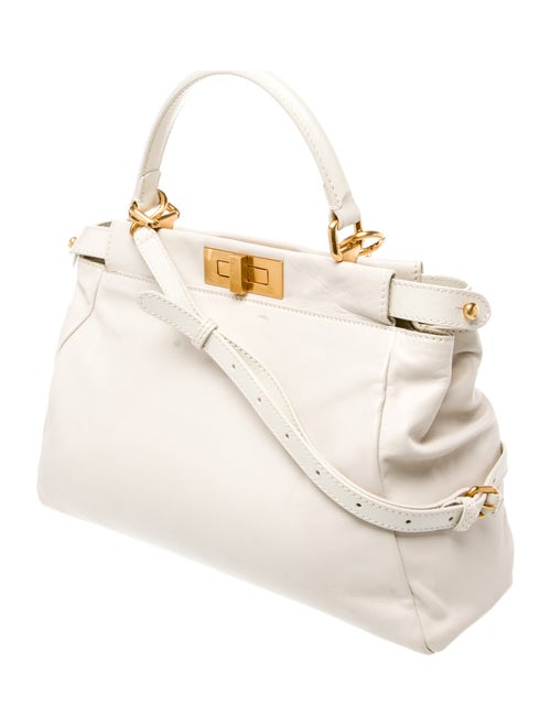 Fendi Leather Peekaboo Medium