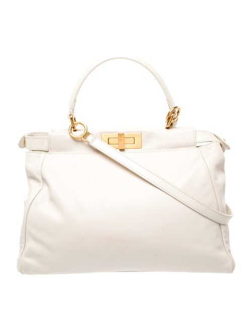 Fendi Leather Peekaboo Medium