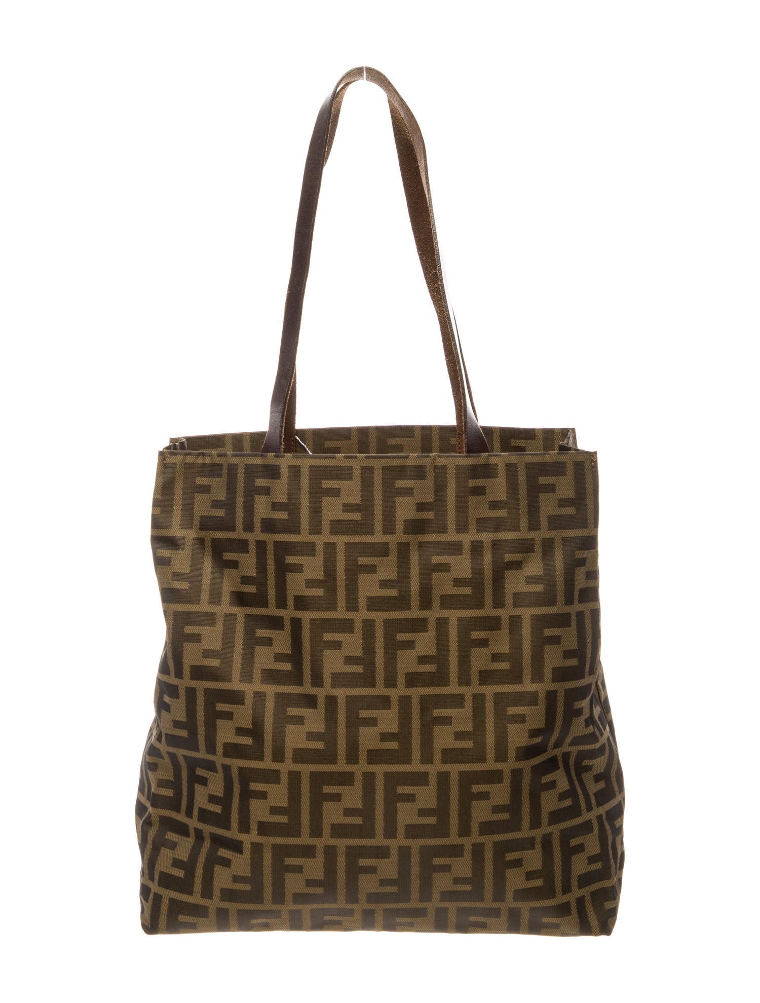 Fendi Zucca FF Shoulder Bag