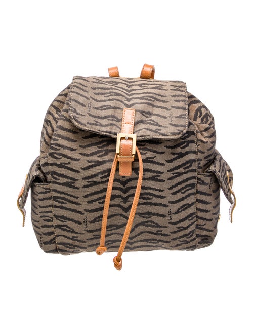 Fendi Canvas Backpack