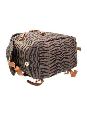 Fendi Canvas Backpack