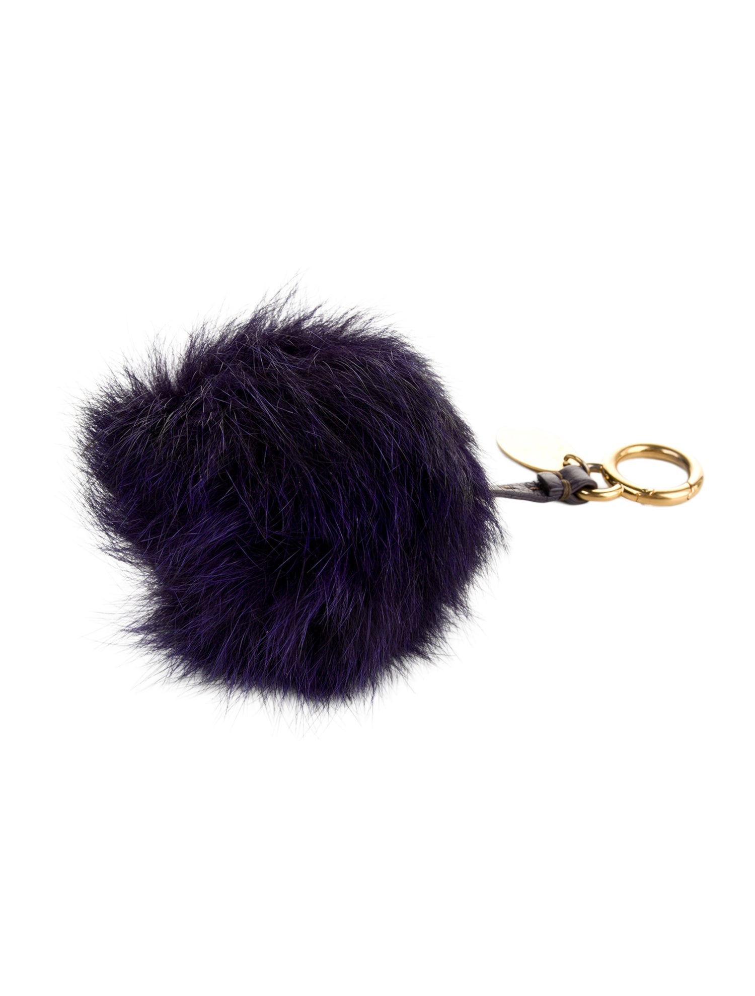 Fendi Pom Pom KeyChain w/Tags