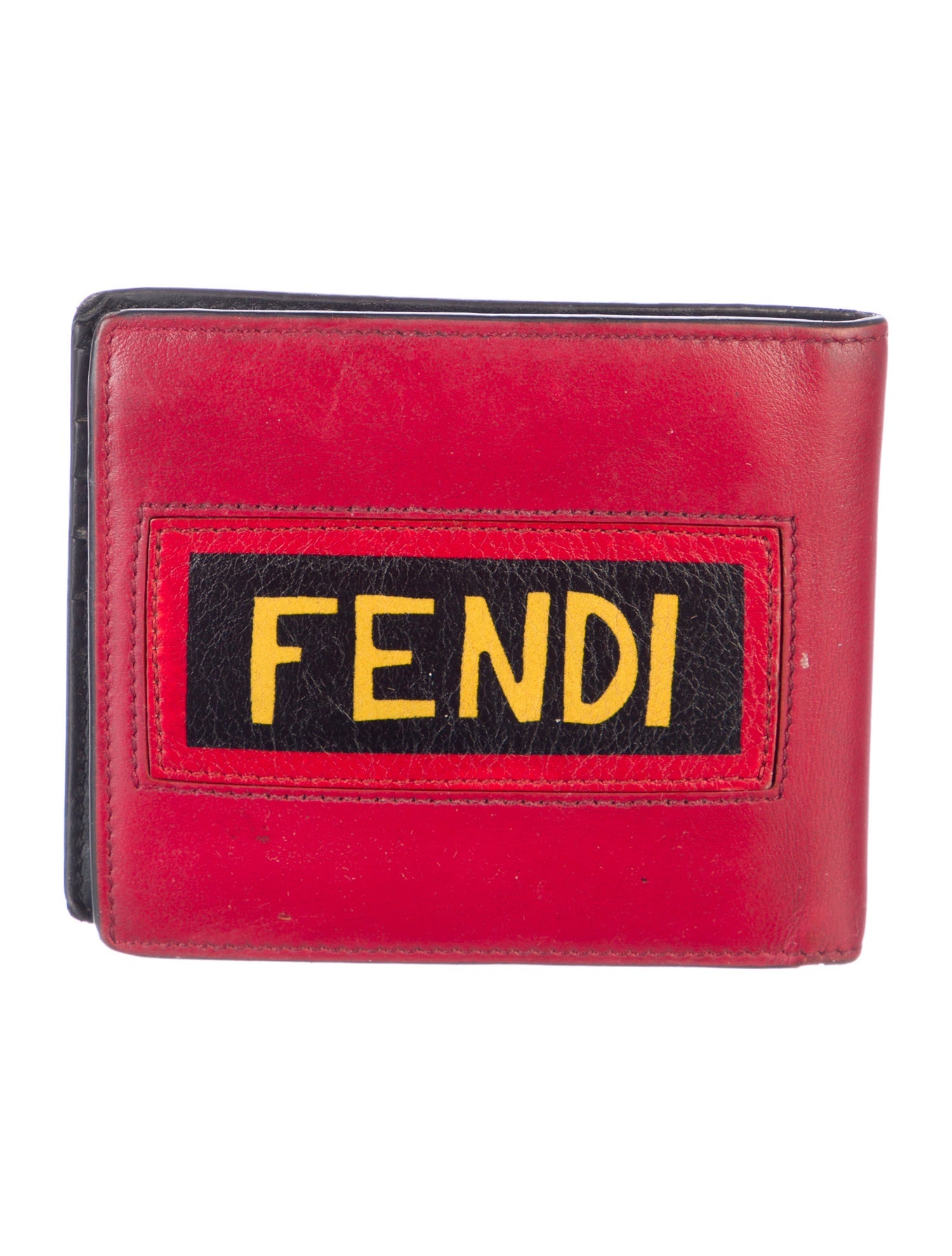 Fendi 2017 Leather Bifold Wallet