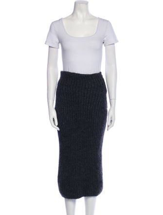 Fendi Mohair Skirt Set