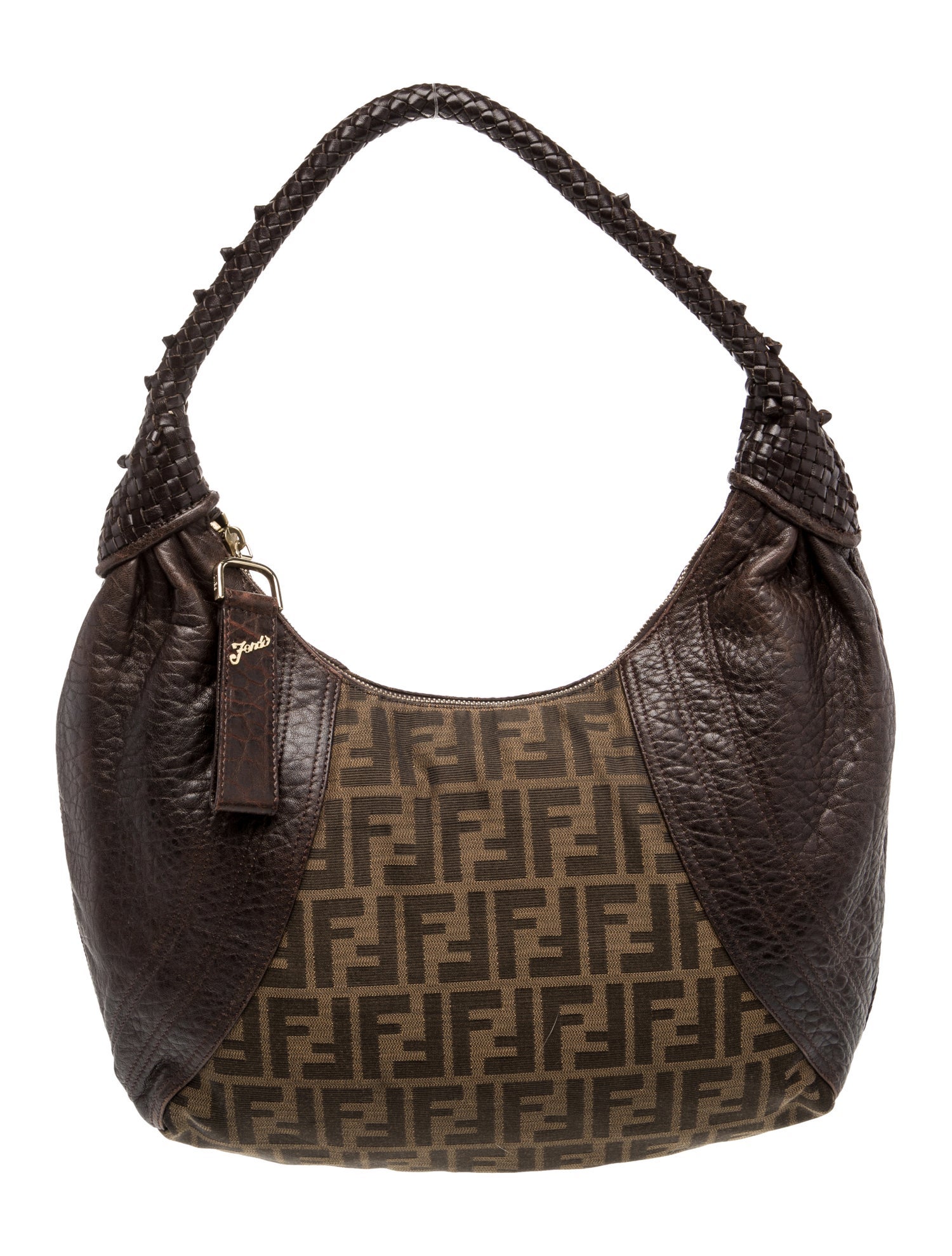 Fendi Zucca FF Spy Hobo Vintage