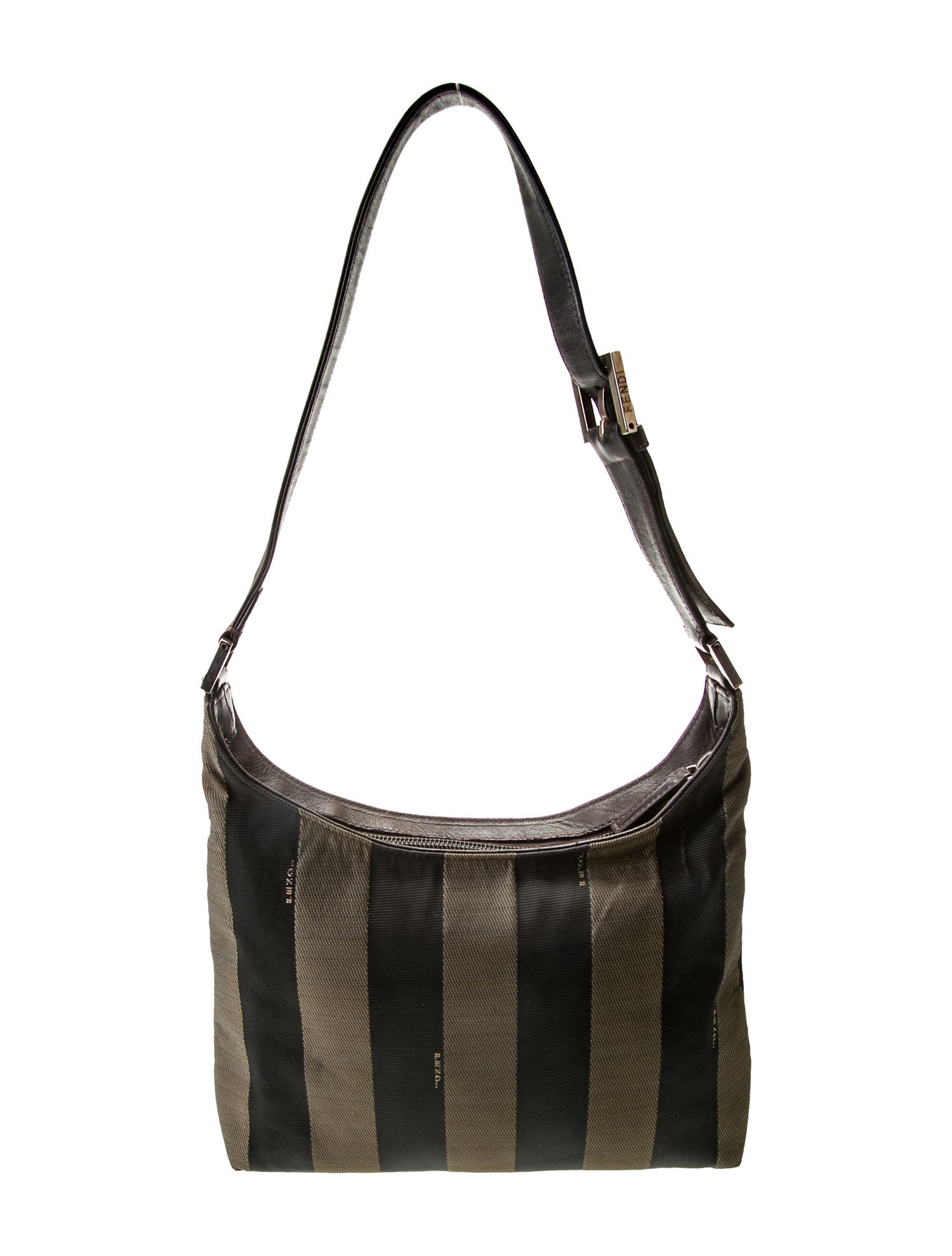 Fendi Pequin Shoulder Bag