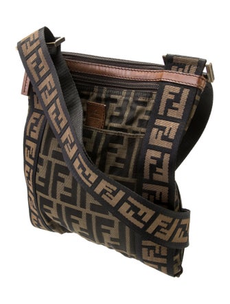 Fendi Zucca FF Shoulder Bag