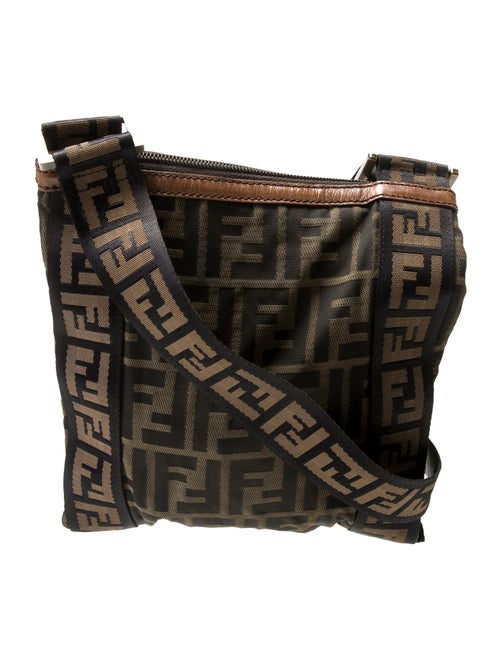 Fendi Zucca FF Shoulder Bag