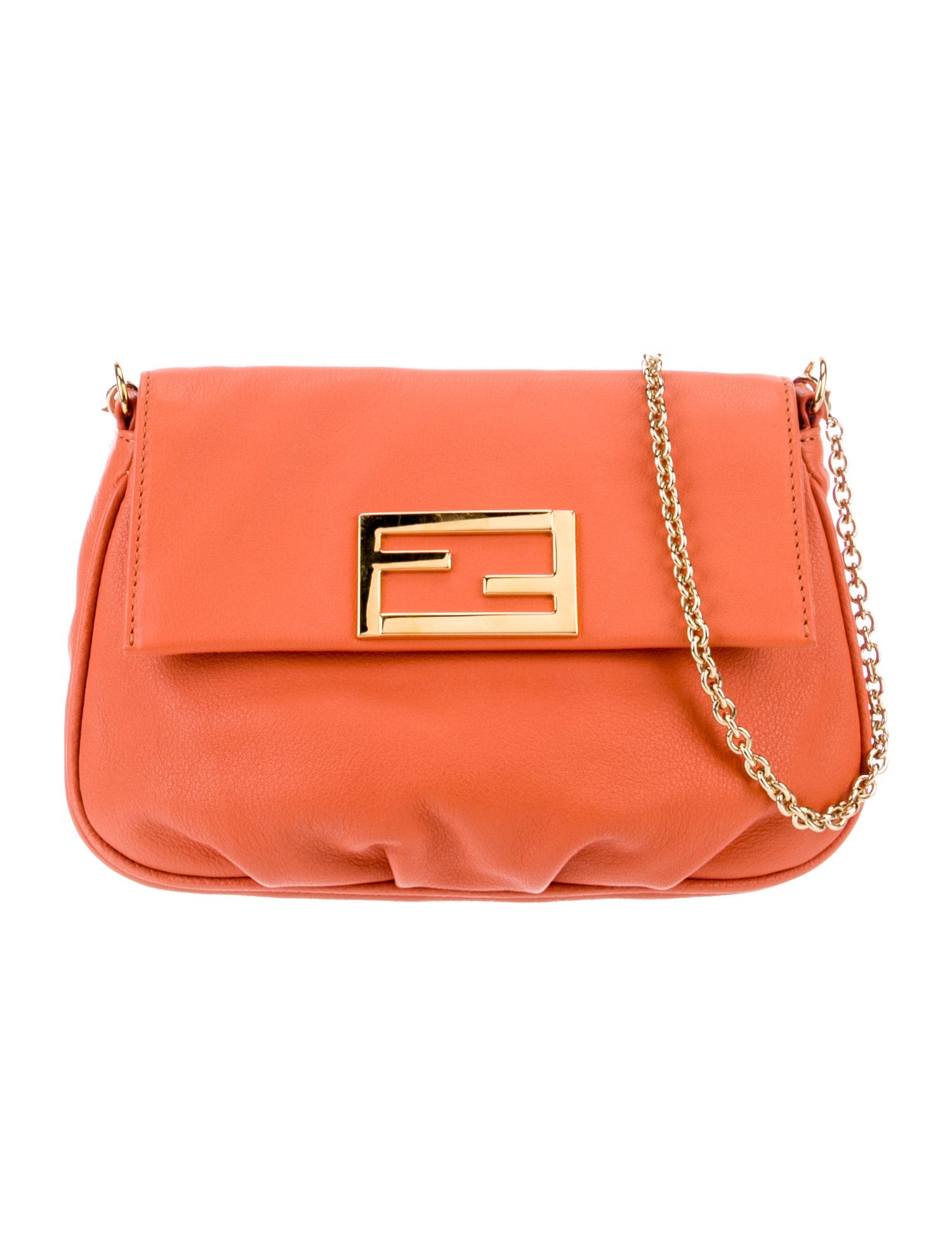 Fendi Leather Crossbody Bag Small