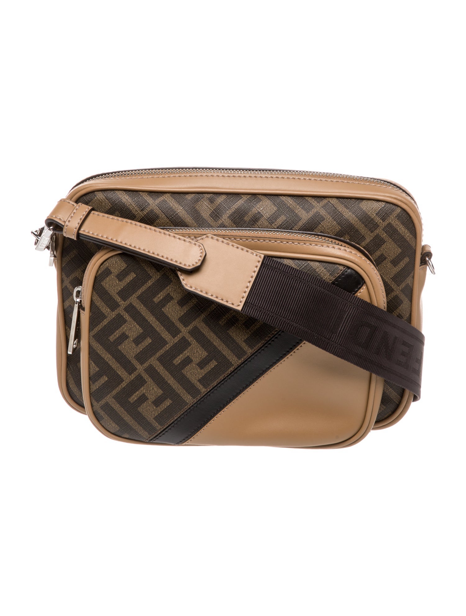 Fendi Zucca FF Messenger Bag 2023