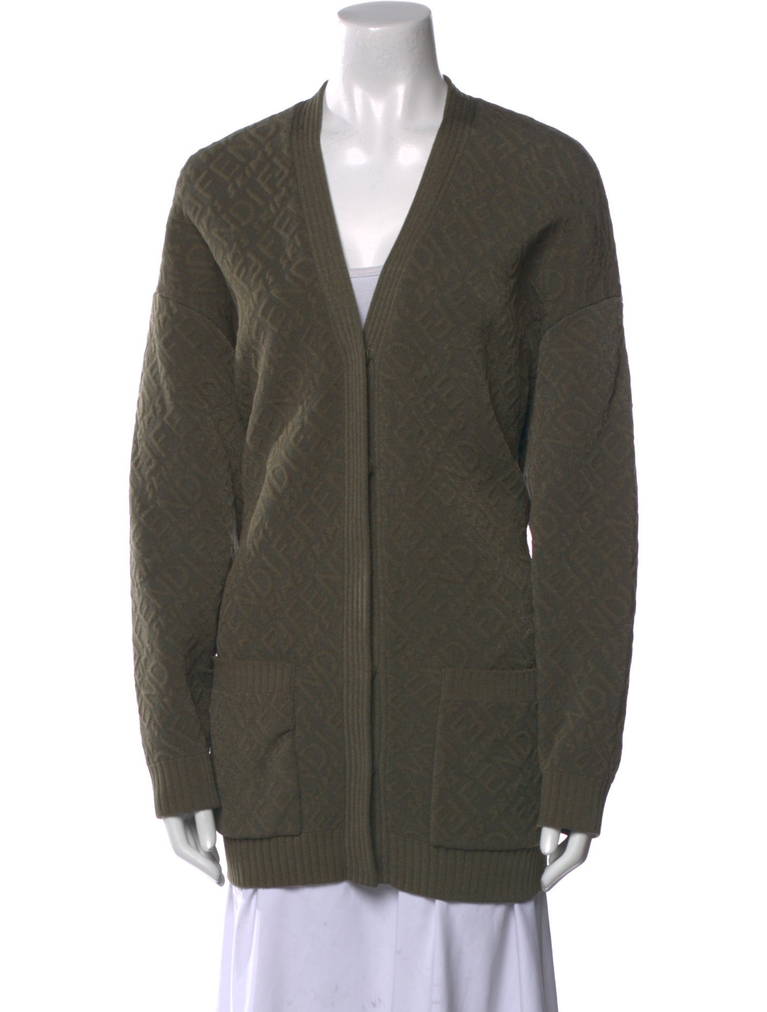 Fendi Fendi x Skims V-Neck Sweater