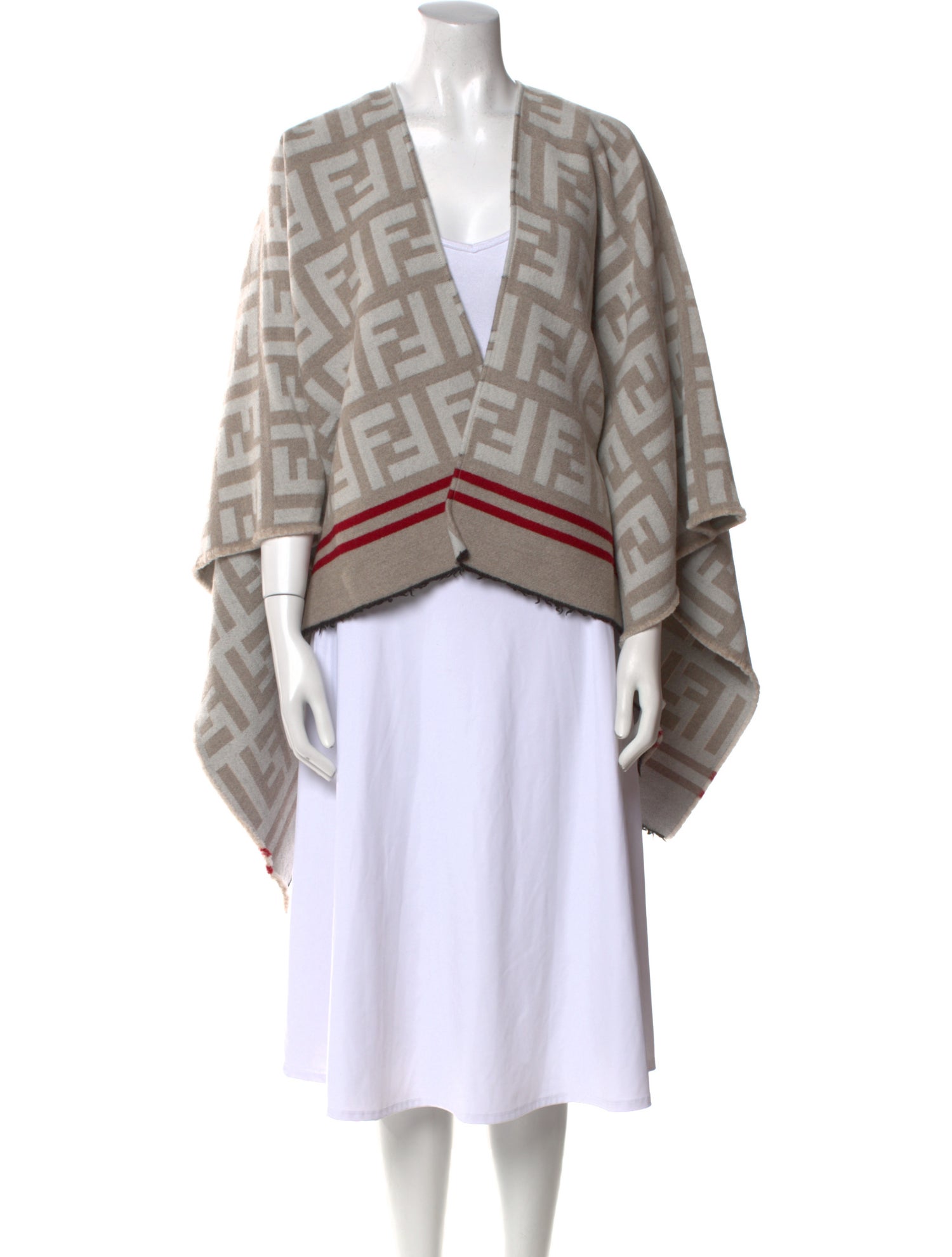 Fendi Wool Striped Sweater