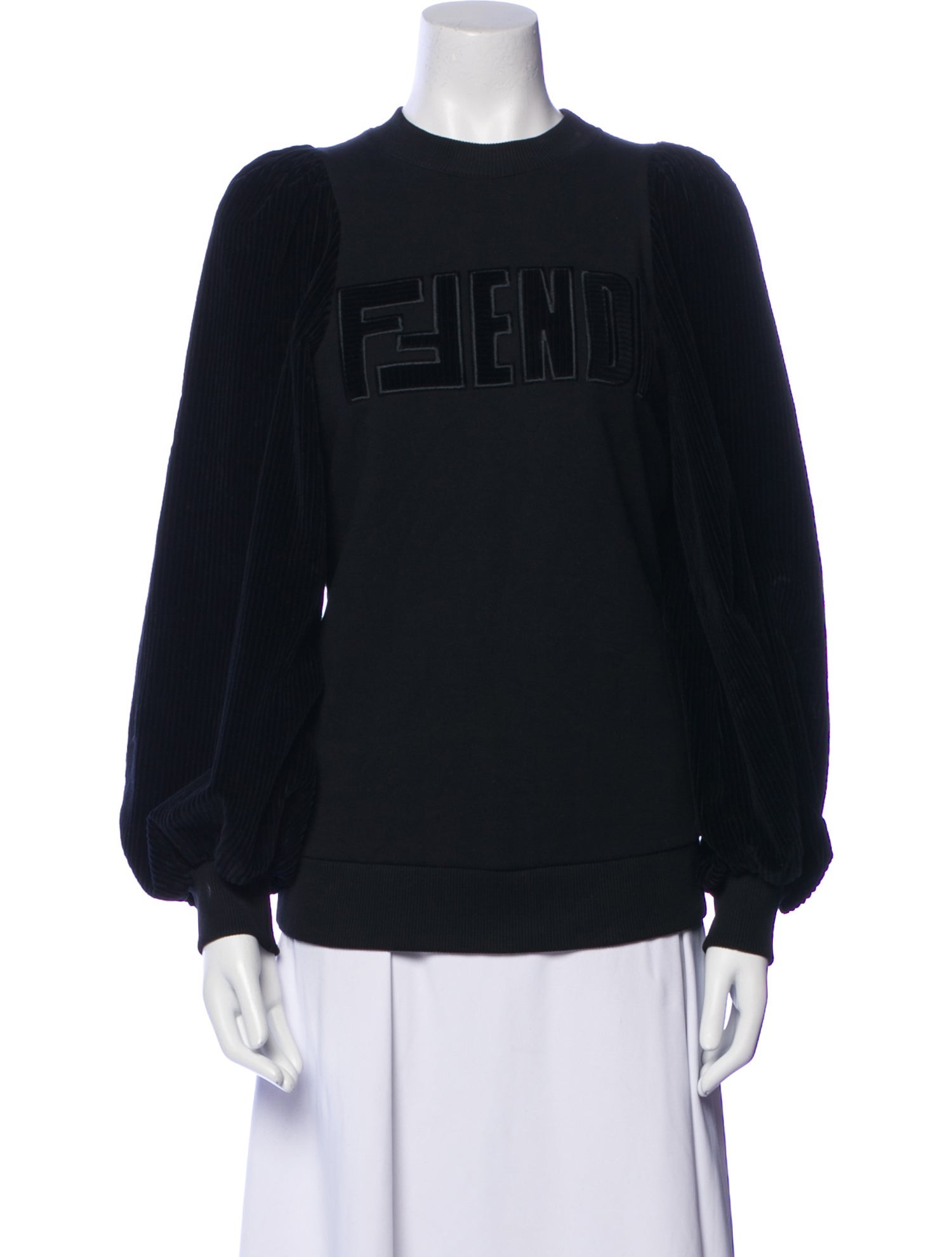 Fendi Graphic Print Crew Neck Sweatshirt