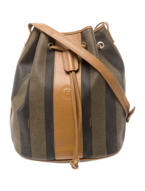Fendi Pequin Bucket Bag