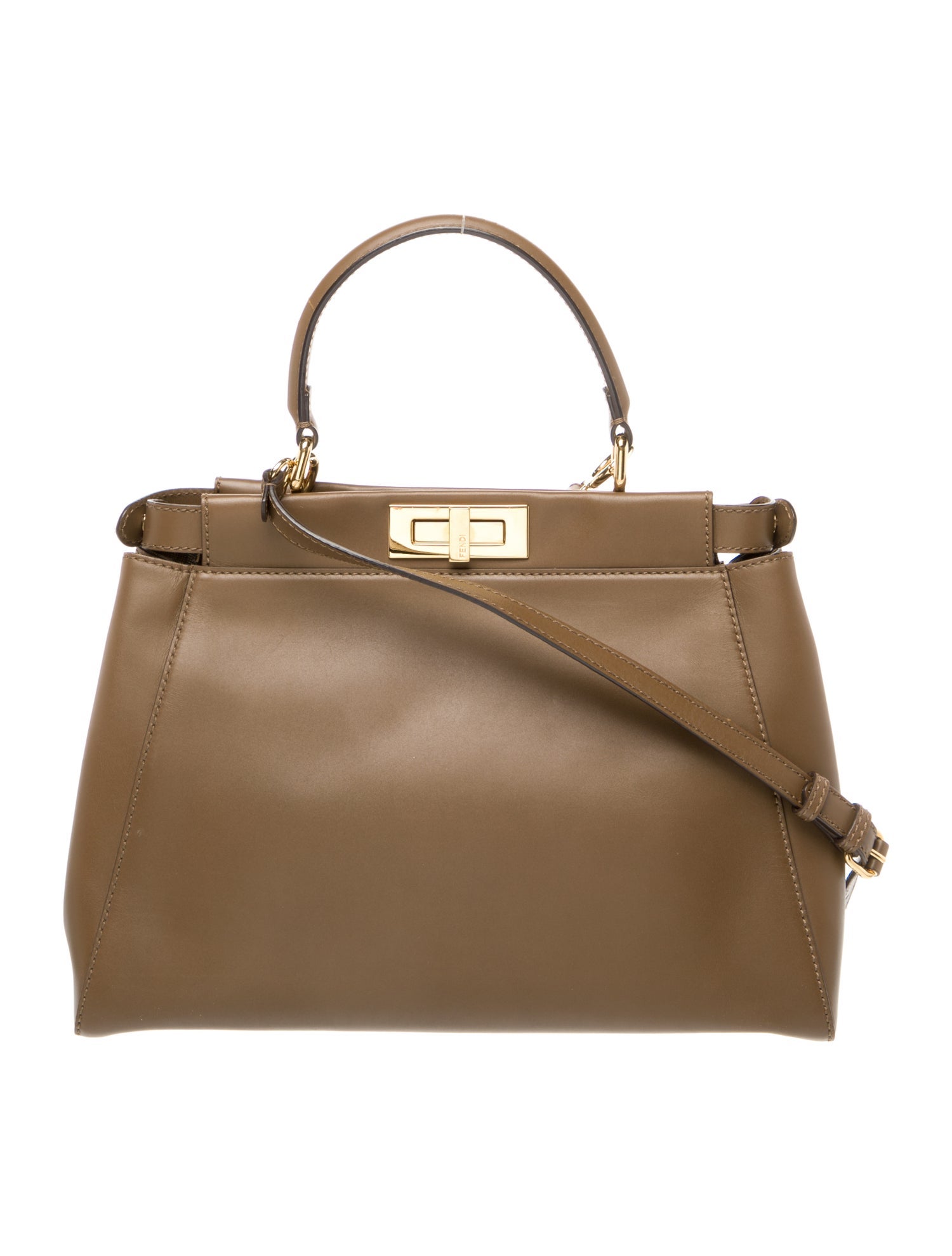 Fendi Leather Peekaboo