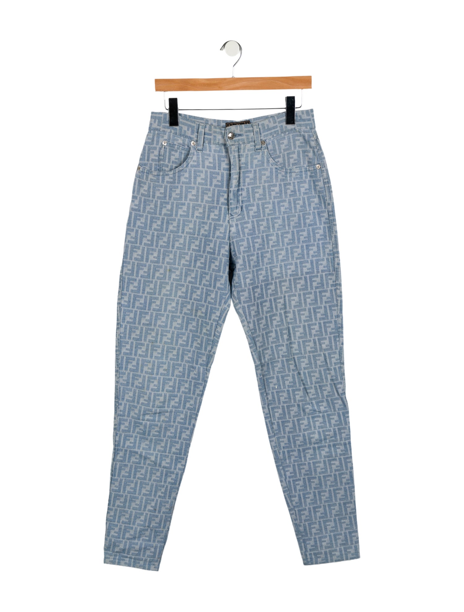 Fendi 1990's Straight Leg Jeans