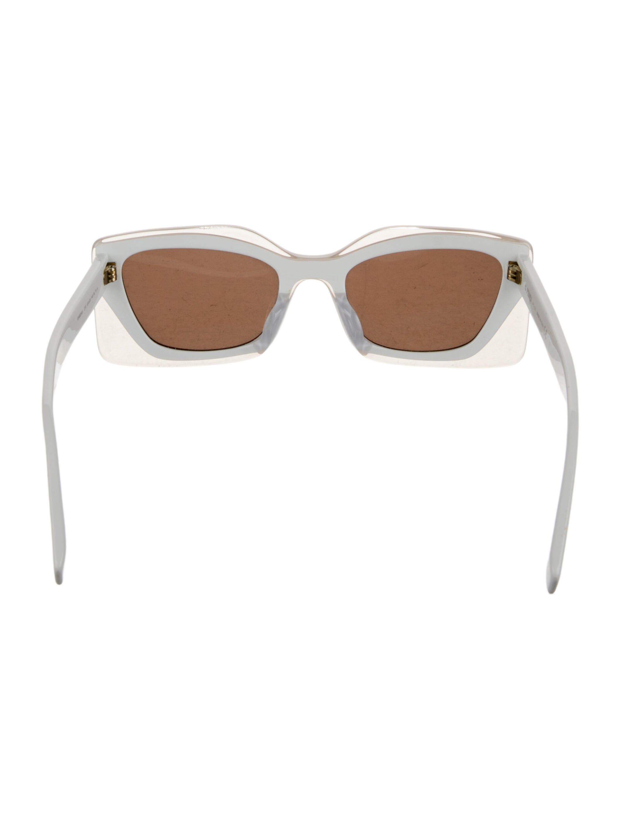 Fendi Square Tinted Sunglasses