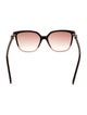 Fendi Oversize Gradient Sunglasses