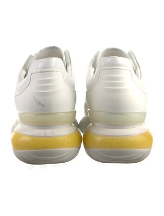 Fendi Zucca FF Logo Leather Chunky Sneakers