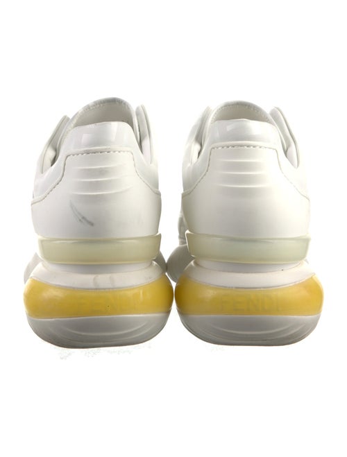 Fendi Zucca FF Logo Leather Chunky Sneakers