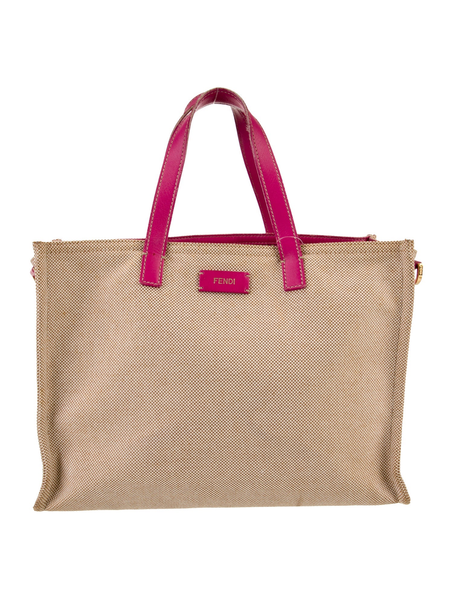 Fendi Canvas Canvas Tote