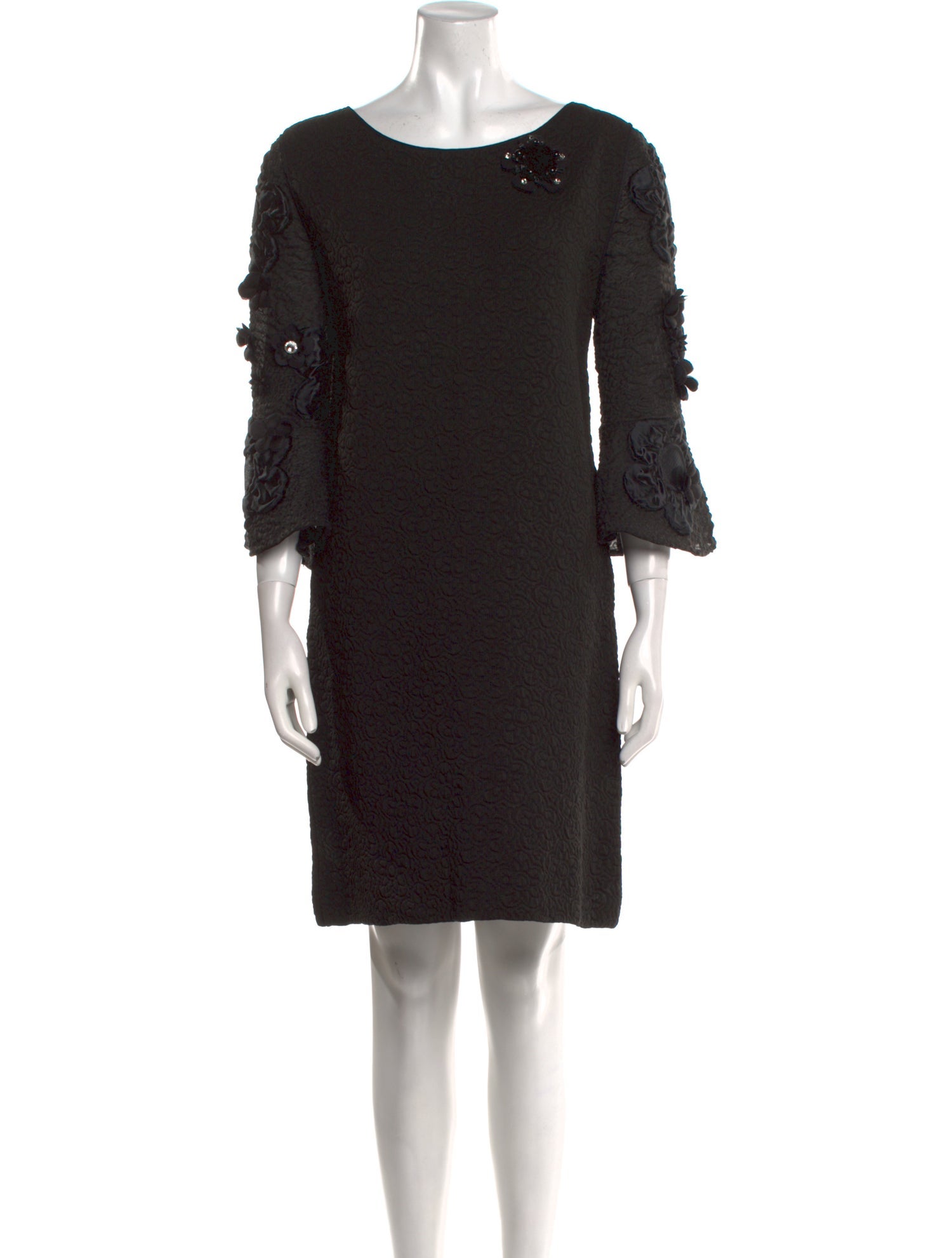 Fendi Scoop Neck Mini Dress