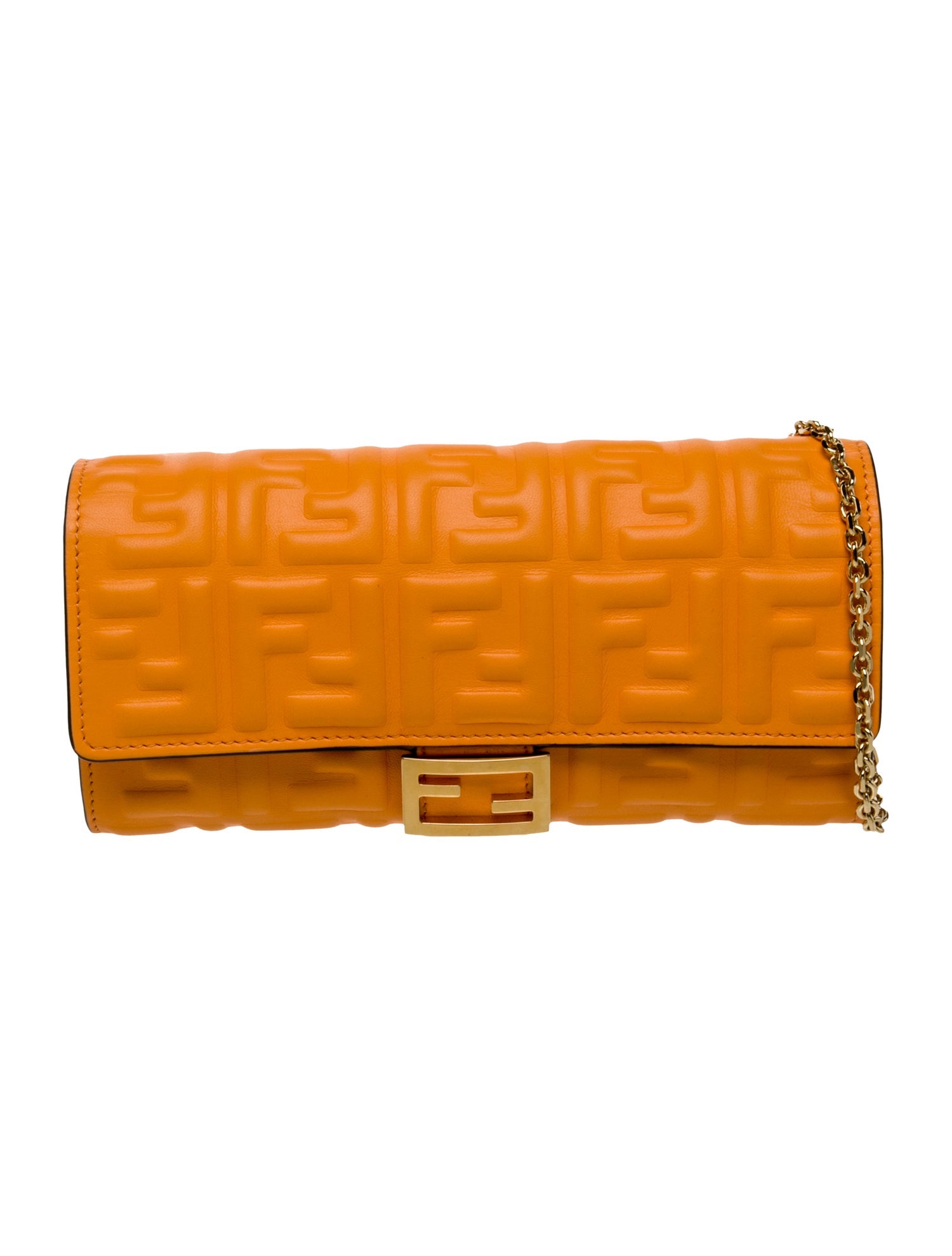 Fendi Zucca FF Wallet on a Chain