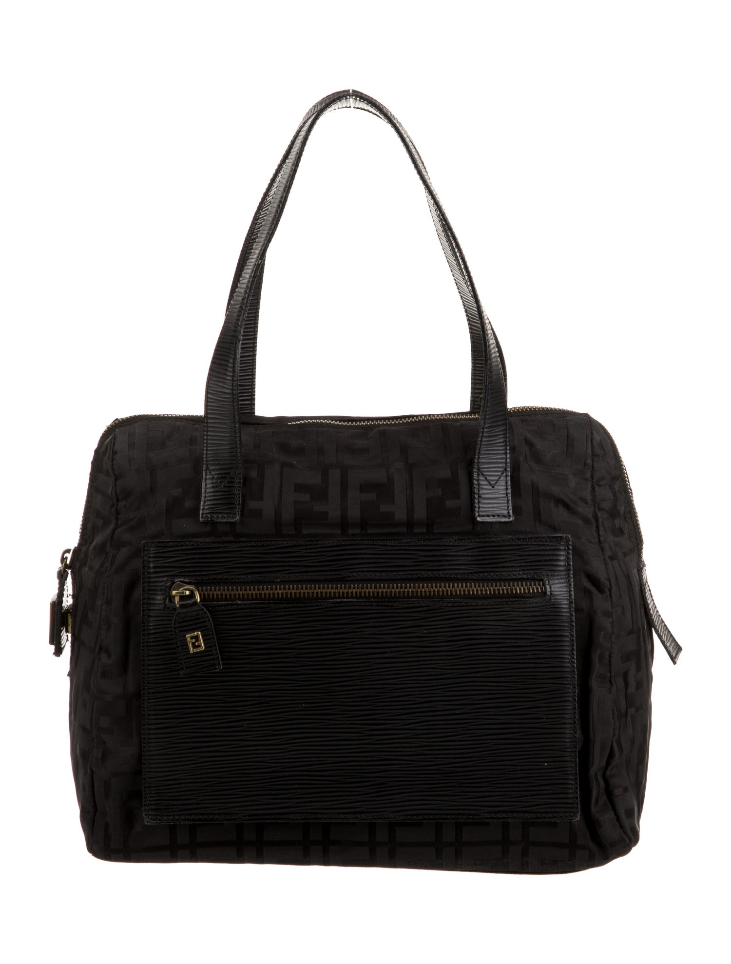 Fendi Zucca FF Shoulder Bag