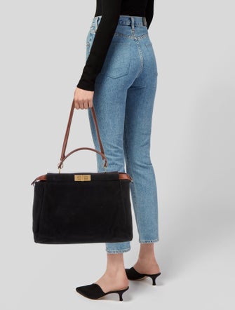 Fendi Canvas Peekaboo Large