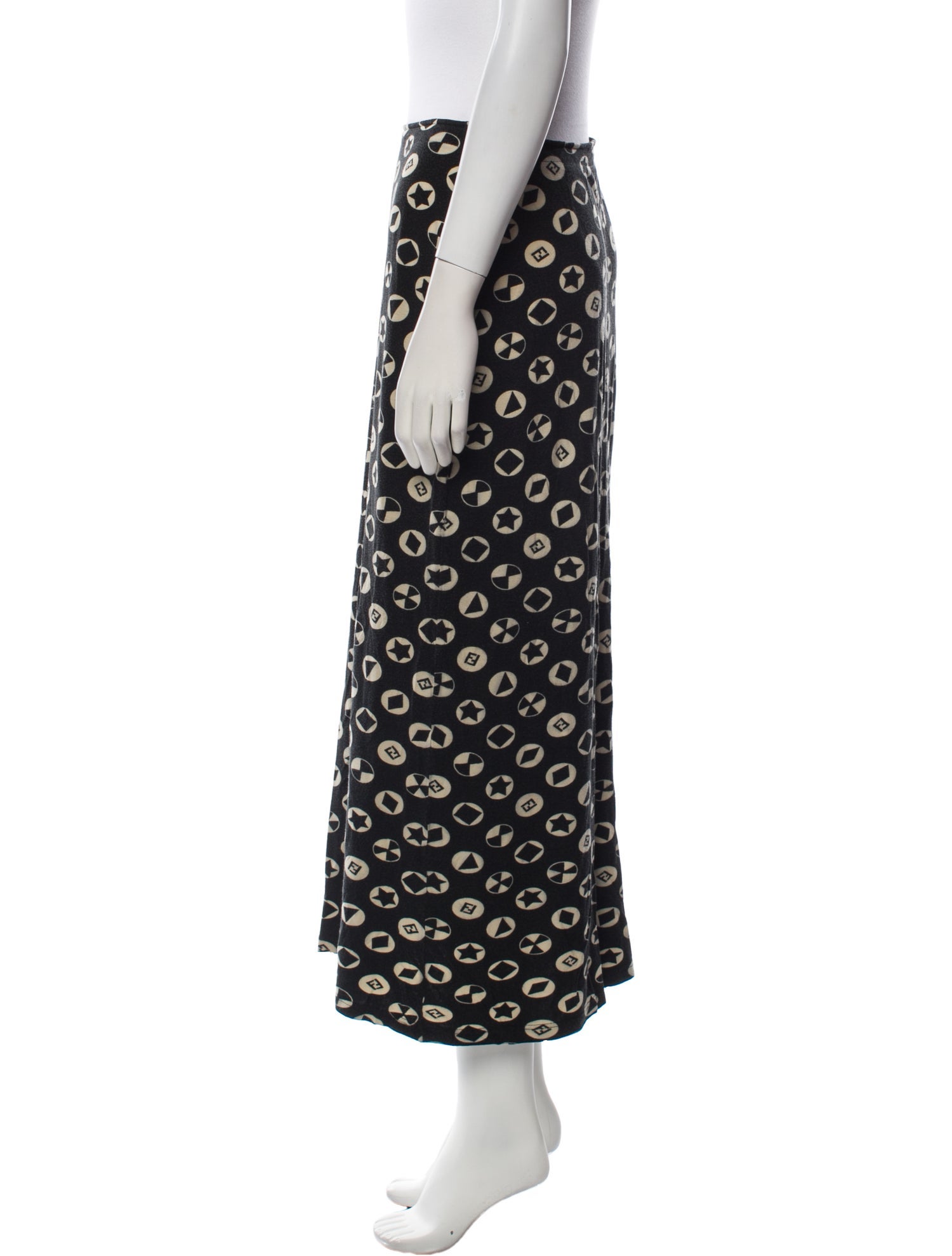 Fendi Vintage Midi Length Skirt