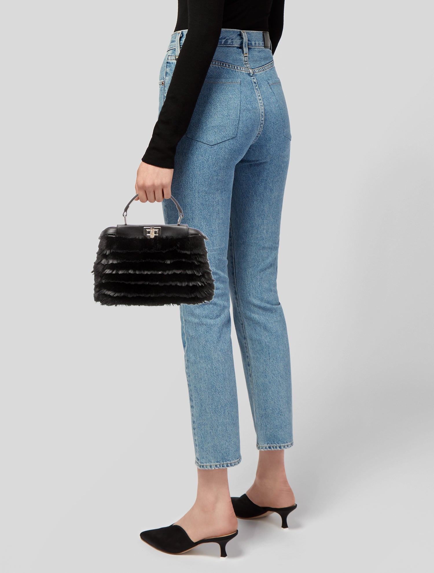 Fendi Fur Peekaboo Mini