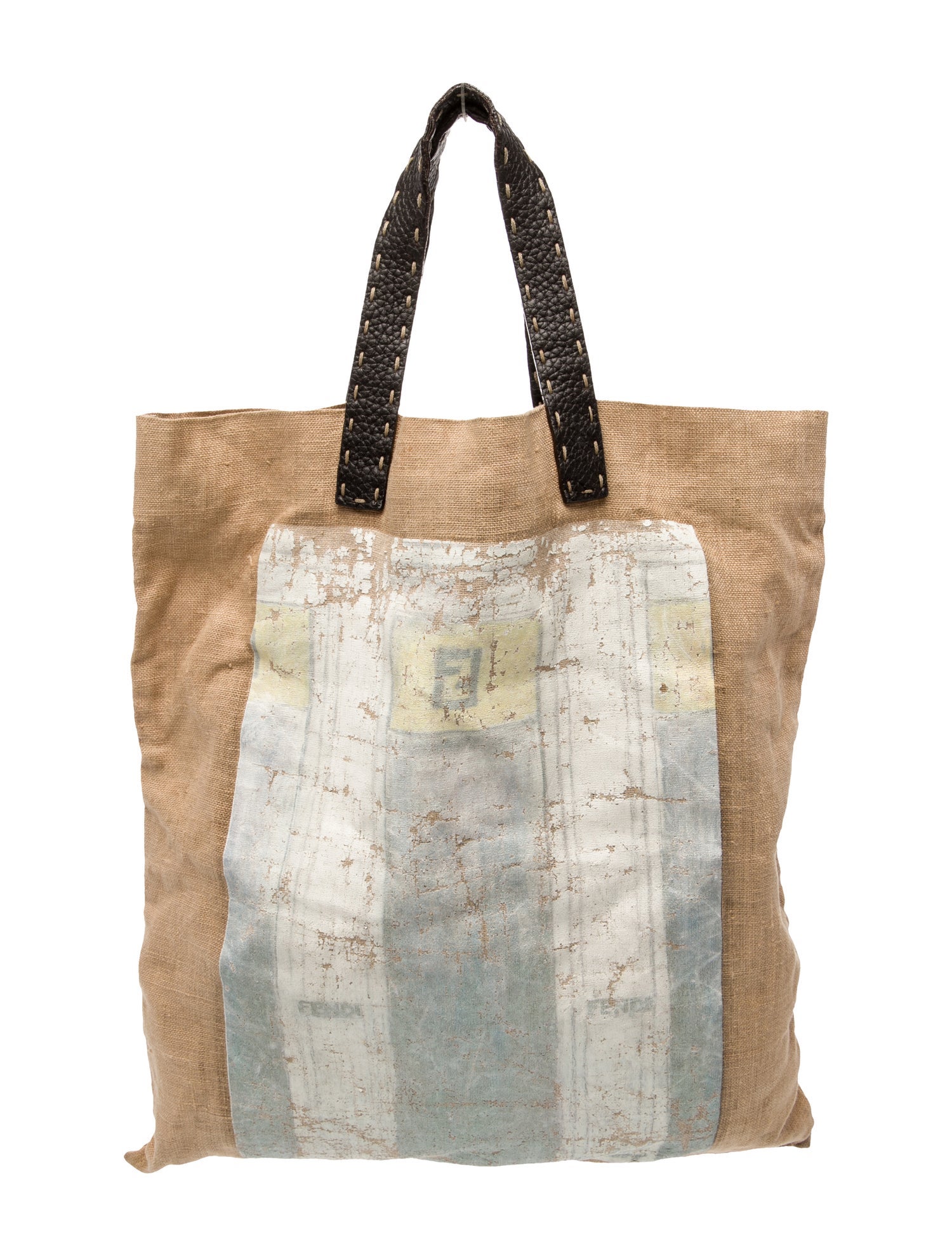 Fendi Canvas Selleria Vintage