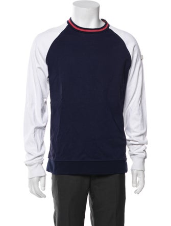 Fendi Colorblock Pattern Crew Neck Sweatshirt