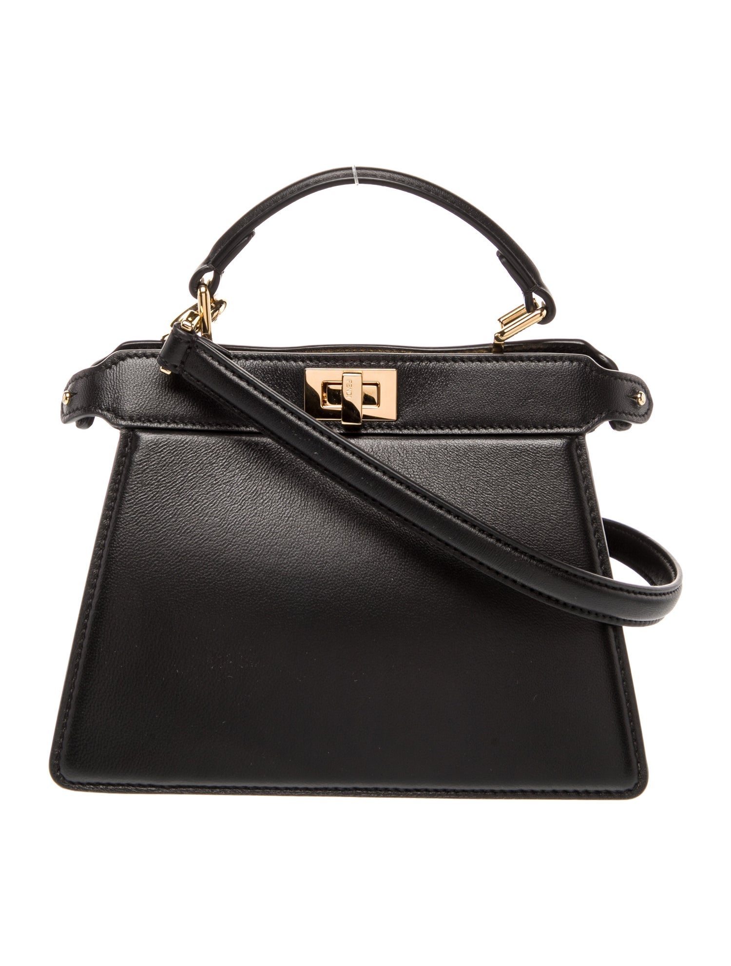 Fendi Leather Peekaboo Mini 2022