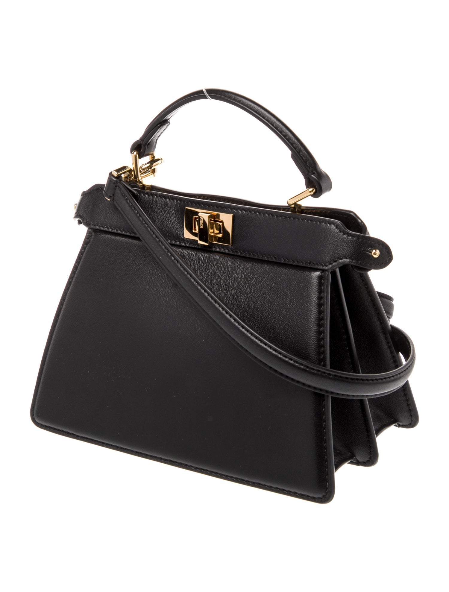Fendi Leather Peekaboo Mini 2022