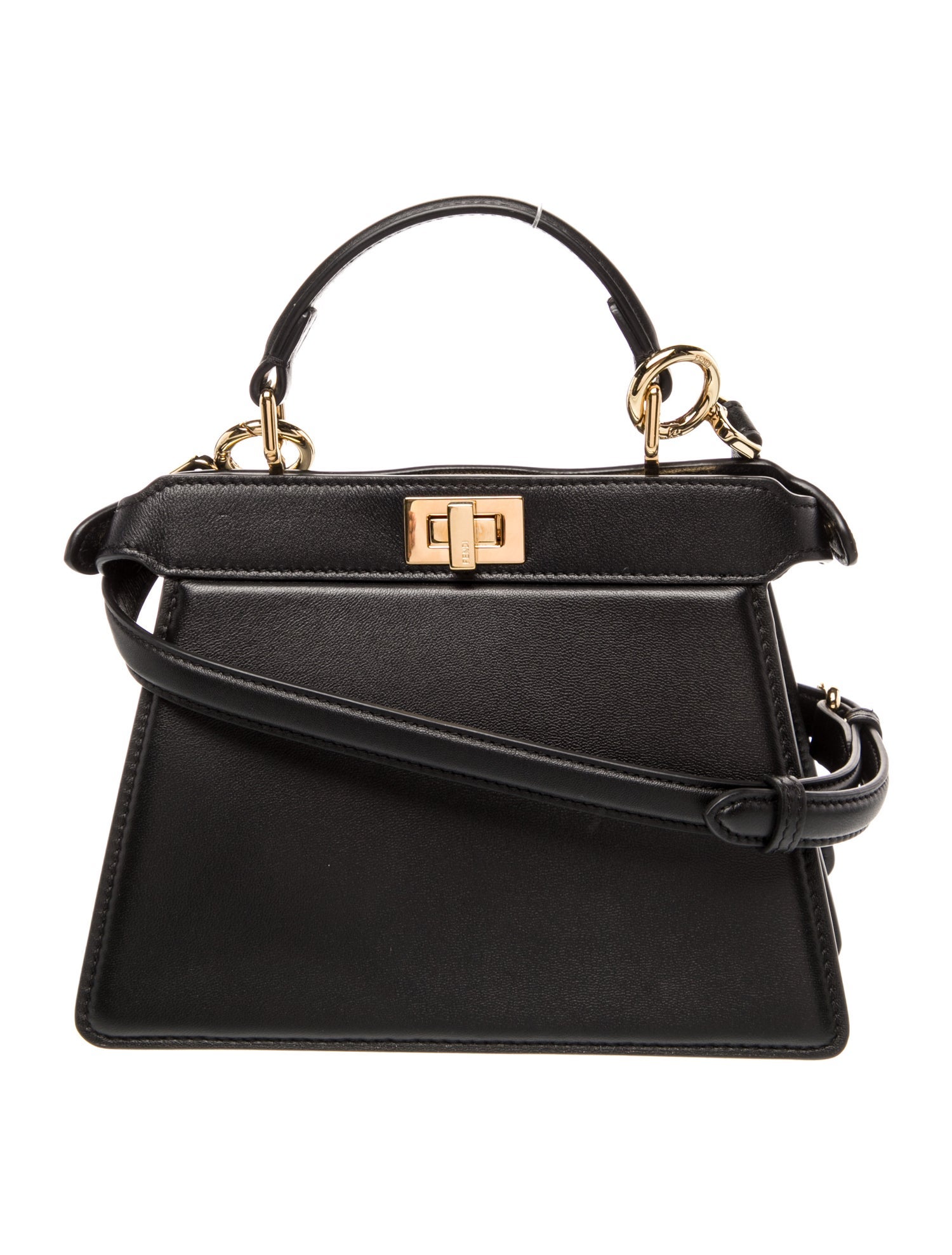Fendi Leather Peekaboo Mini 2022