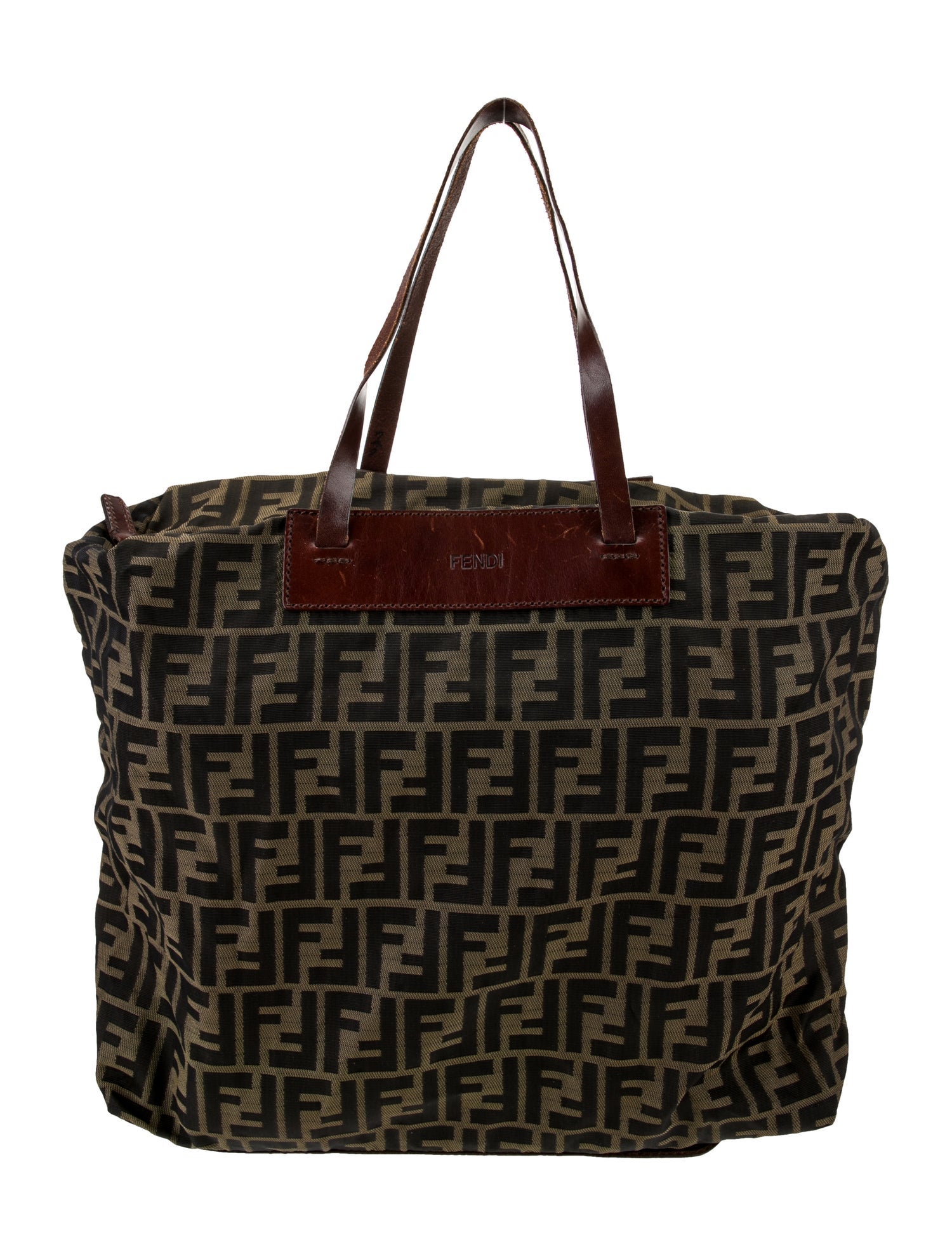 Fendi Zucca FF Tote Vintage