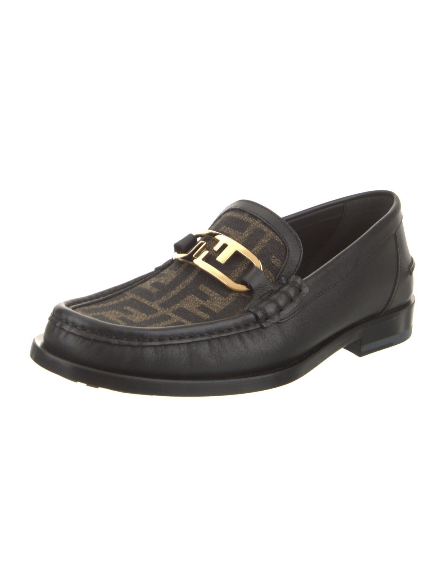 Fendi Leather Loafers